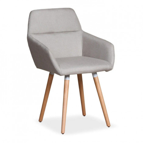 Lot de 20 Fauteuils Scandinaves "Dorcy" 82cm Beige|Fauteuil / Chauffeuse|Paris Prix
