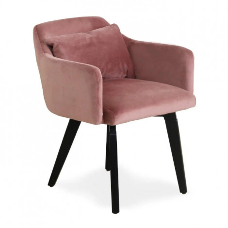 Lot de 20 Fauteuils en Velours "Scanda" 70cm Rose|Fauteuil / Chauffeuse|Paris Prix