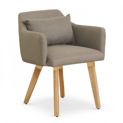 Lot de 20 Fauteuils Design "Alan" 70cm Taupe|Fauteuil / Chauffeuse|Paris Prix