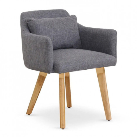 Lot de 20 Fauteuils Design "Alan" 70cm Gris Clair|Fauteuil / Chauffeuse|Paris Prix