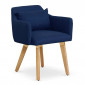 Lot de 20 Fauteuils Design "Alan" 70cm Bleu|Fauteuil / Chauffeuse|Paris Prix