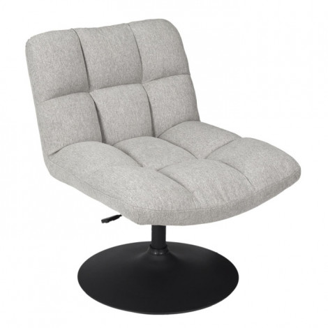 Fauteuil Pivotant Design "Anton" 89cm Gris|Fauteuil / Chauffeuse|Paris Prix