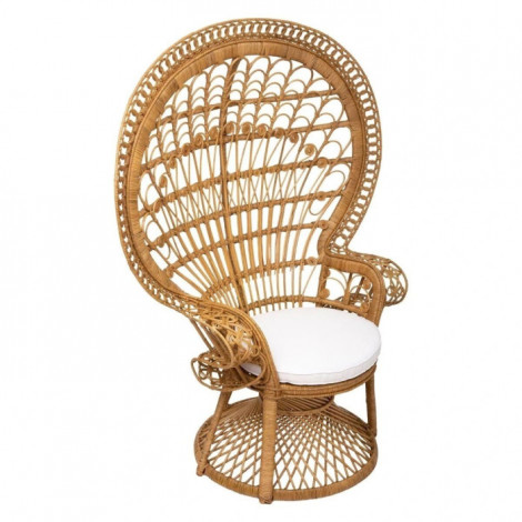 Fauteuil en Rotin Design "Gypsy" 150cm Naturel|Fauteuil / Chauffeuse|Paris Prix