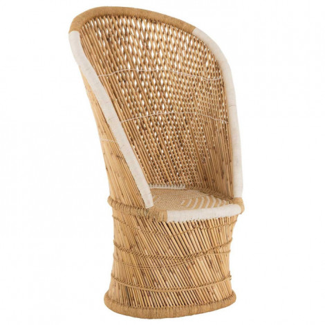Fauteuil Design en Bambou "Smocla" 150cm Naturel|Fauteuil / Chauffeuse|Paris Prix