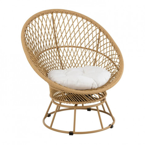 Fauteuil Design "Zayo" 100cm Beige|Fauteuil / Chauffeuse|Paris Prix