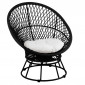 Fauteuil Design "Zayo" 100cm Noir|Fauteuil / Chauffeuse|Paris Prix