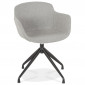 Fauteuil Design "Sucomba" 80cm Gris|Fauteuil / Chauffeuse|Paris Prix