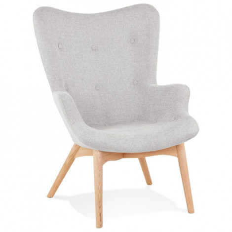 Fauteuil Design Scandinave "Ticao" 93cm Gris|Fauteuil / Chauffeuse|Paris Prix