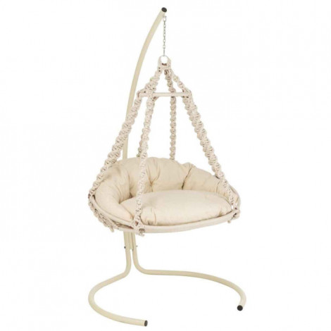 Fauteuil Suspendu & Coussin "Octopus" 230cm Blanc|Fauteuil / Chauffeuse|Paris Prix