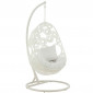 Fauteuil Suspendu & Coussin "Bula" 197cm Blanc|Fauteuil / Chauffeuse|Paris Prix