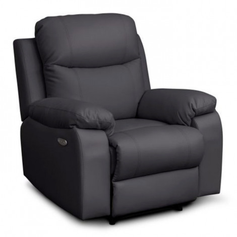Fauteuil de Relaxation "Tonaga" 100cm Gris Foncé|Fauteuil / Chauffeuse|Paris Prix