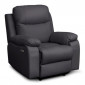 Fauteuil de Relaxation "Tonaga" 100cm Gris Foncé|Fauteuil / Chauffeuse|Paris Prix