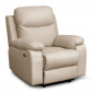 Fauteuil de Relaxation Électrique "Tonaga" 100cm Beige|Fauteuil / Chauffeuse|Paris Prix
