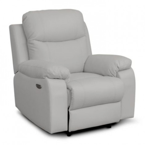Fauteuil de Relaxation Électrique "Tonaga" 100cm Gris Clair|Fauteuil / Chauffeuse|Paris Prix