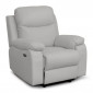 Fauteuil de Relaxation Électrique "Tonaga" 100cm Gris Clair|Fauteuil / Chauffeuse|Paris Prix
