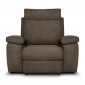 Fauteuil de Relaxation Manuel "Tedesco" 110cm Taupe|Fauteuil / Chauffeuse|Paris Prix