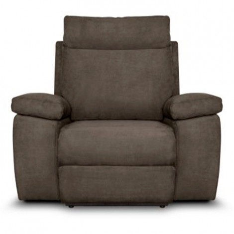 Fauteuil de Relaxation Électrique "Tedesco" 110cm Taupe|Fauteuil / Chauffeuse|Paris Prix