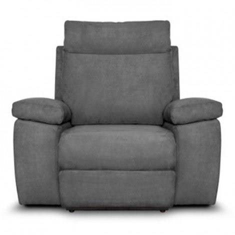 Fauteuil de Relaxation Électrique "Tedesco" 110cm Gris|Fauteuil / Chauffeuse|Paris Prix