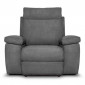 Fauteuil de Relaxation Électrique "Tedesco" 110cm Gris|Fauteuil / Chauffeuse|Paris Prix