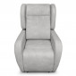 Fauteuil de Relaxation Électrique "Adeo" 113cm Gris|Fauteuil / Chauffeuse|Paris Prix