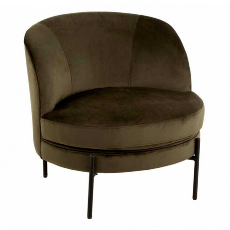 Fauteuil Lounge Design "Jula" 71cm Vert|Fauteuil / Chauffeuse|Paris Prix