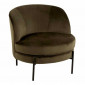 Fauteuil Lounge Design "Jula" 71cm Vert|Fauteuil / Chauffeuse|Paris Prix