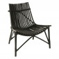 Fauteuil Design en Rotin "Margery" 84cm Noir|Fauteuil / Chauffeuse|Paris Prix