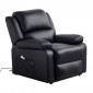 Fauteuil de Relaxation Électrique "Gérald" 98cm Noir|Fauteuil / Chauffeuse|Paris Prix