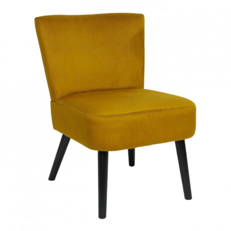 Fauteuil Crapaud "Giulia" 76cm Jaune|Fauteuil / Chauffeuse|Paris Prix