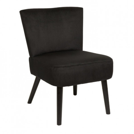 Fauteuil Crapaud "Giulia" 76cm Noir|Fauteuil / Chauffeuse|Paris Prix