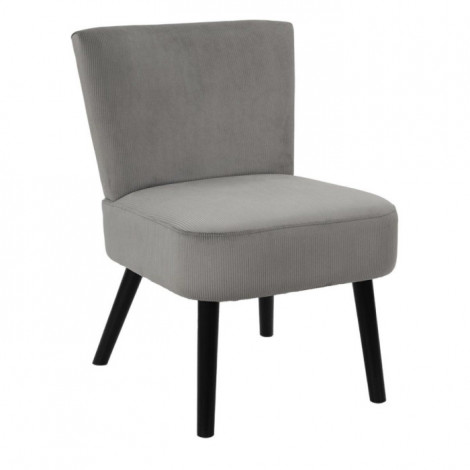 Fauteuil Crapaud "Giulia" 76cm Gris|Fauteuil / Chauffeuse|Paris Prix