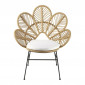 Fauteuil Design "Honolulu" 91cm Naturel|Fauteuil / Chauffeuse|Paris Prix