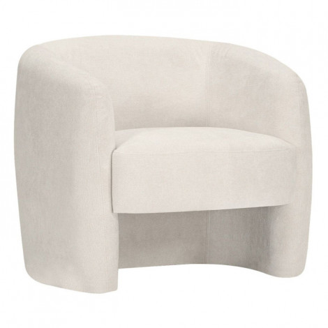 Fauteuil Design en Tissu "Anelita" 87cm Beige|Fauteuil / Chauffeuse|Paris Prix