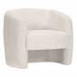 Fauteuil Design en Tissu "Anelita" 87cm Beige|Fauteuil / Chauffeuse|Paris Prix