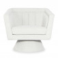 Fauteuil Design Bouclette "Victor" 91cm Crème|Fauteuil / Chauffeuse|Paris Prix