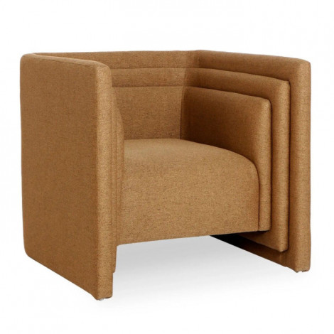 Fauteuil Design "Cubia" 90cm Taupe|Fauteuil / Chauffeuse|Paris Prix