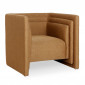 Fauteuil Design "Cubia" 90cm Taupe|Fauteuil / Chauffeuse|Paris Prix