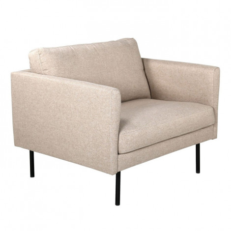 Fauteuil en Tissu "Zoom" 95cm Beige|Fauteuil / Chauffeuse|Paris Prix