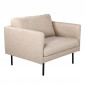 Fauteuil en Tissu "Zoom" 95cm Beige|Fauteuil / Chauffeuse|Paris Prix