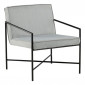 Fauteuil Design Velours Côtelé "Rakel" 78cm Gris|Fauteuil / Chauffeuse|Paris Prix