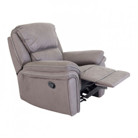 Fauteuil de Relaxation "Saranda" 99cm Gris|Fauteuil / Chauffeuse|Paris Prix