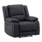 Fauteuil de Relaxation "Singapore" 106cm Noir|Fauteuil / Chauffeuse|Paris Prix