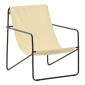 Fauteuil Design "Vernon" 87cm Beige|Fauteuil / Chauffeuse|Paris Prix
