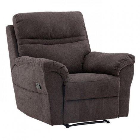 Fauteuil de Relaxation "Taranto" 102cm Marron|Fauteuil / Chauffeuse|Paris Prix