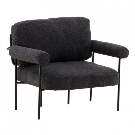 Fauteuil Design "Hokasen X Josefin" 95cm Gris Foncé|Fauteuil / Chauffeuse|Paris Prix