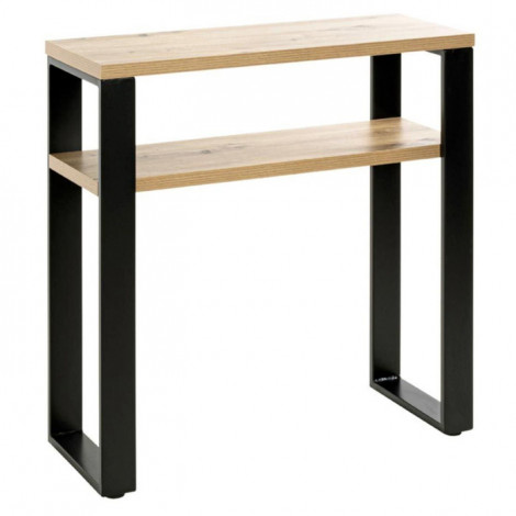 Console Design "Felicita" 75cm Noir & Chêne|Console|Paris Prix