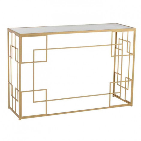 Console Design en Métal "Ridao" 120cm Or|Console|Paris Prix