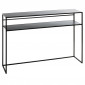 Console Design en Métal "Mino" 112cm Noir Laqué|Console|Paris Prix