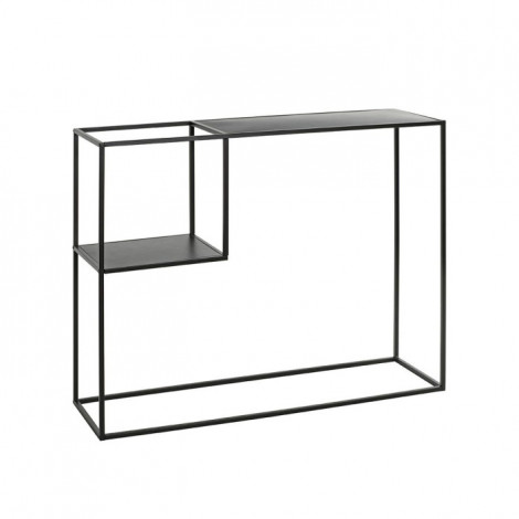 Console Design en Métal "Soraya" 100cm Noir|Console|Paris Prix