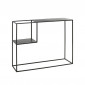 Console Design en Métal "Soraya" 100cm Noir|Console|Paris Prix